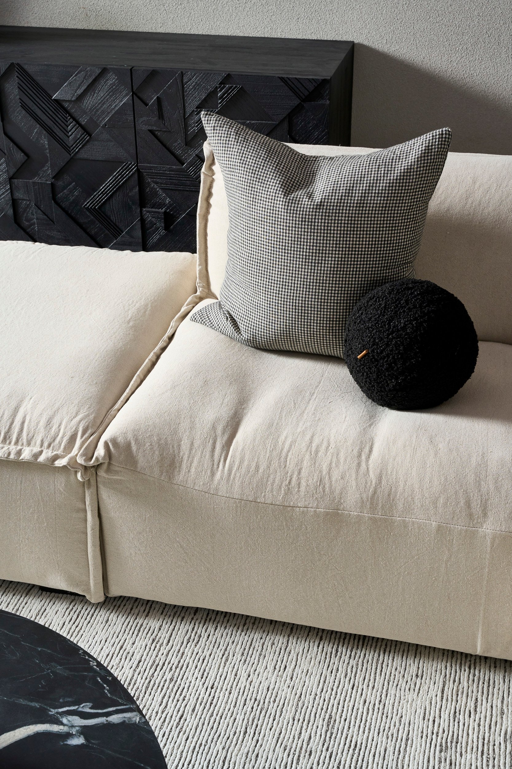 Felix Sofa - Clay Linen - Floor Stock