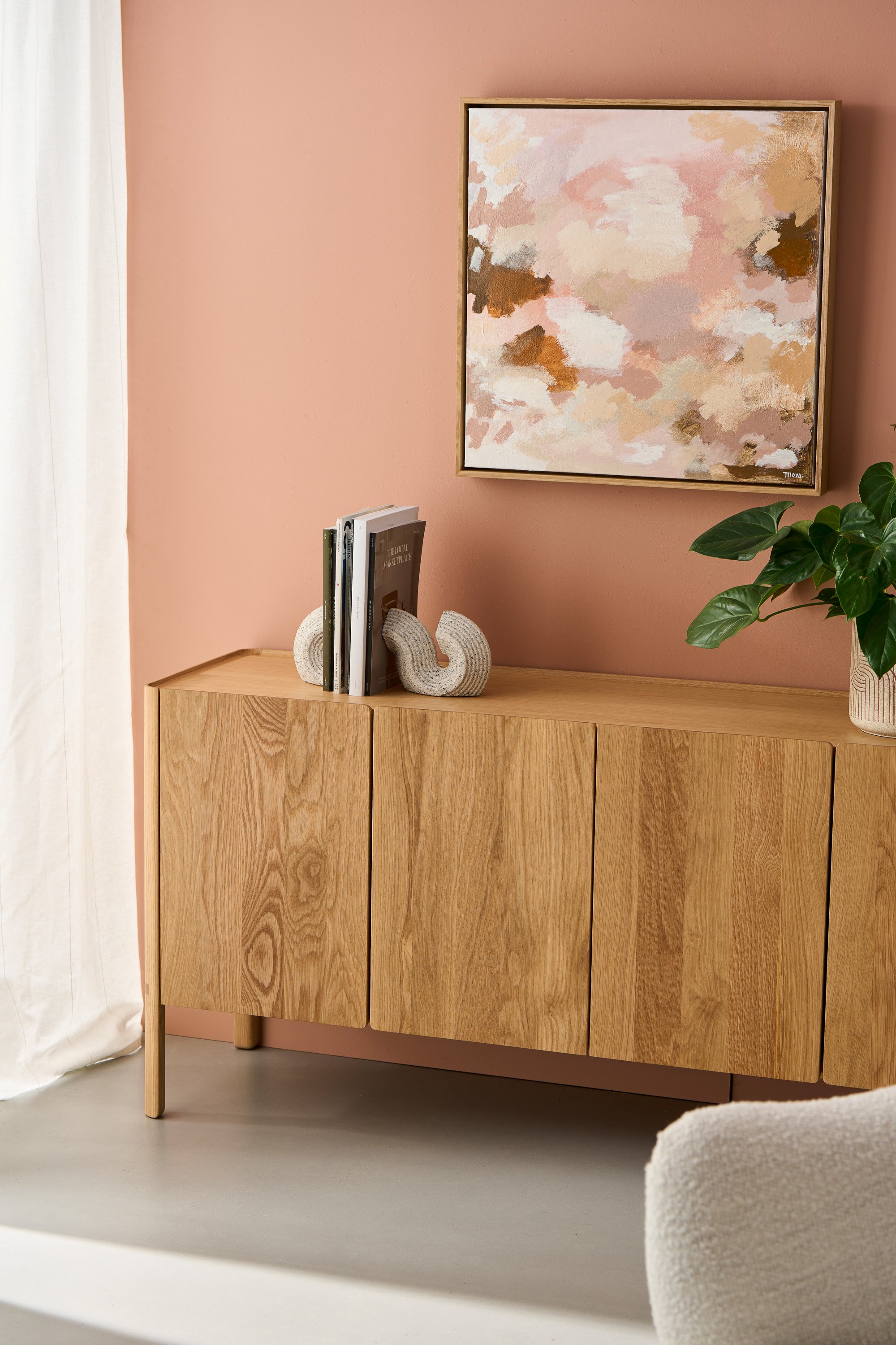 Nell Sideboard - Light Oak - Floor Stock