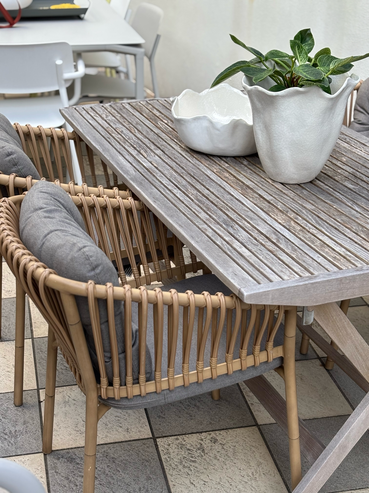 Ocean Dining Chair and Flip Table Set - Floor Stock