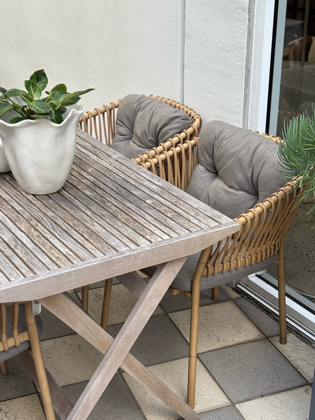 Ocean Dining Chair and Flip Table Set - Floor Stock