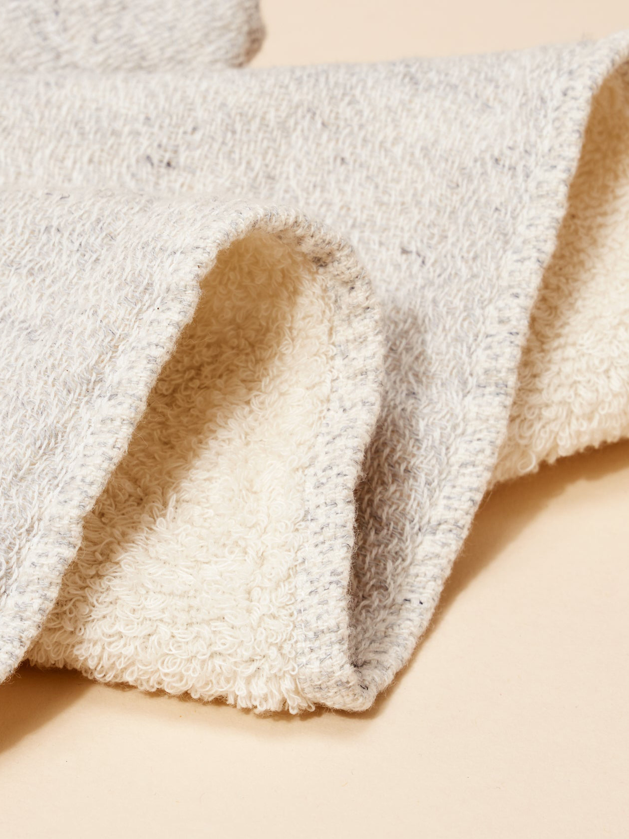 Organic Cotton Japanese Hand Towel, Gray