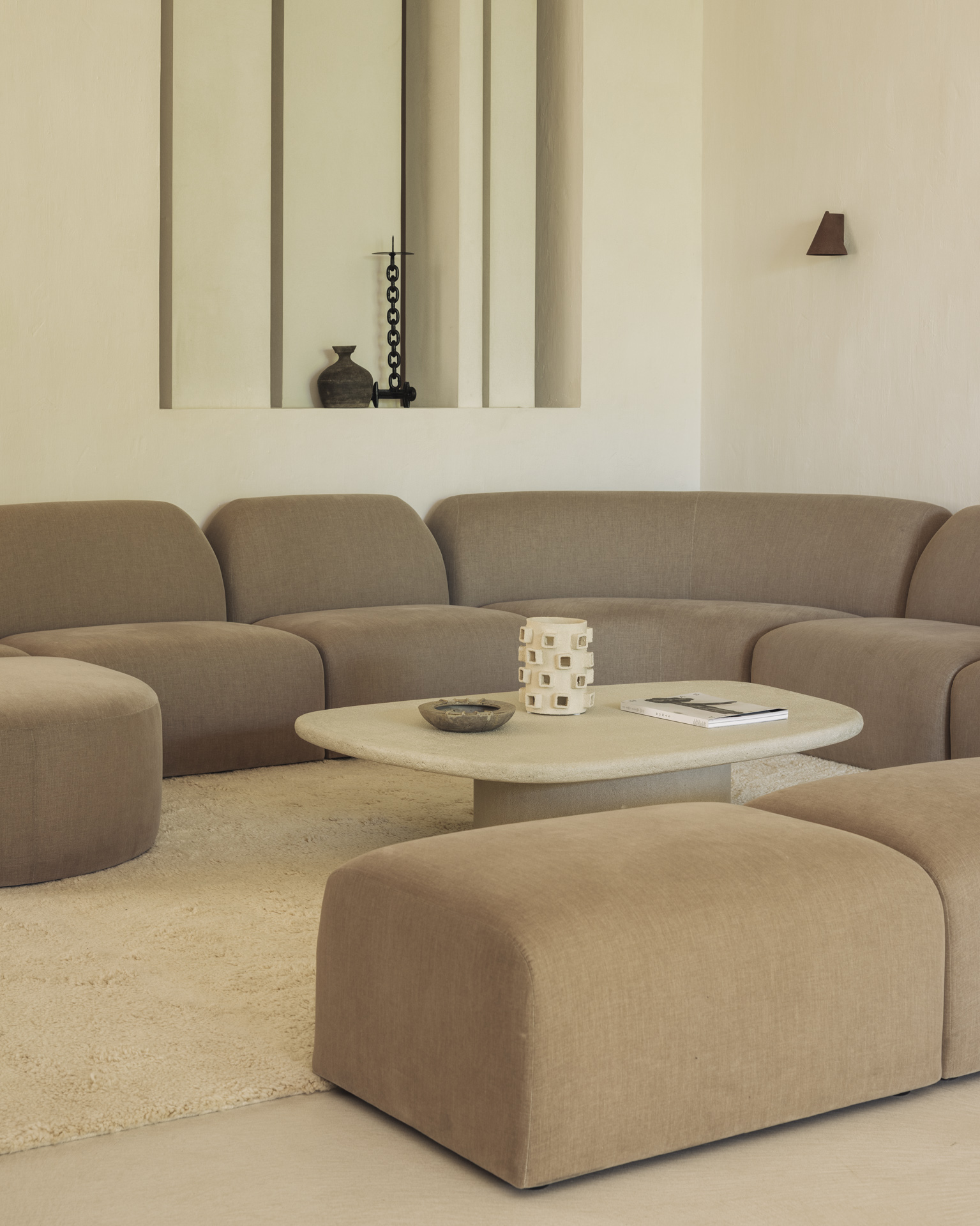 Ethnicraft Elements Pebble Coffee Table