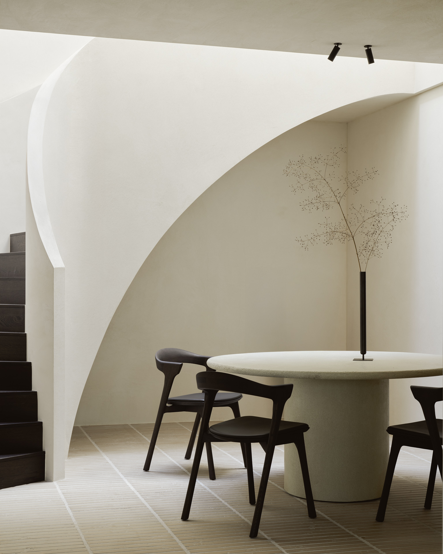 Ethnicraft Elements Round Dining Table