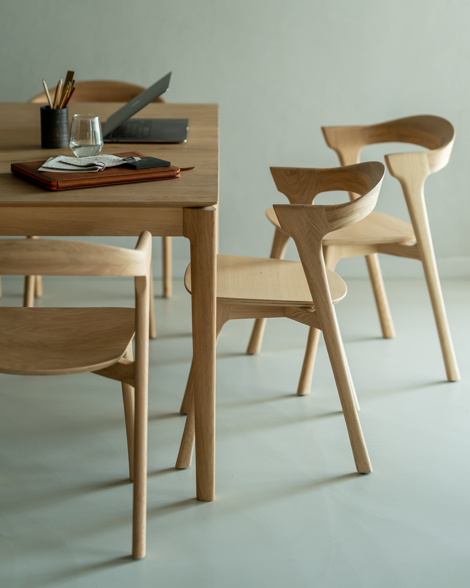 Ethnicraft Oak Bok Square Dining Table