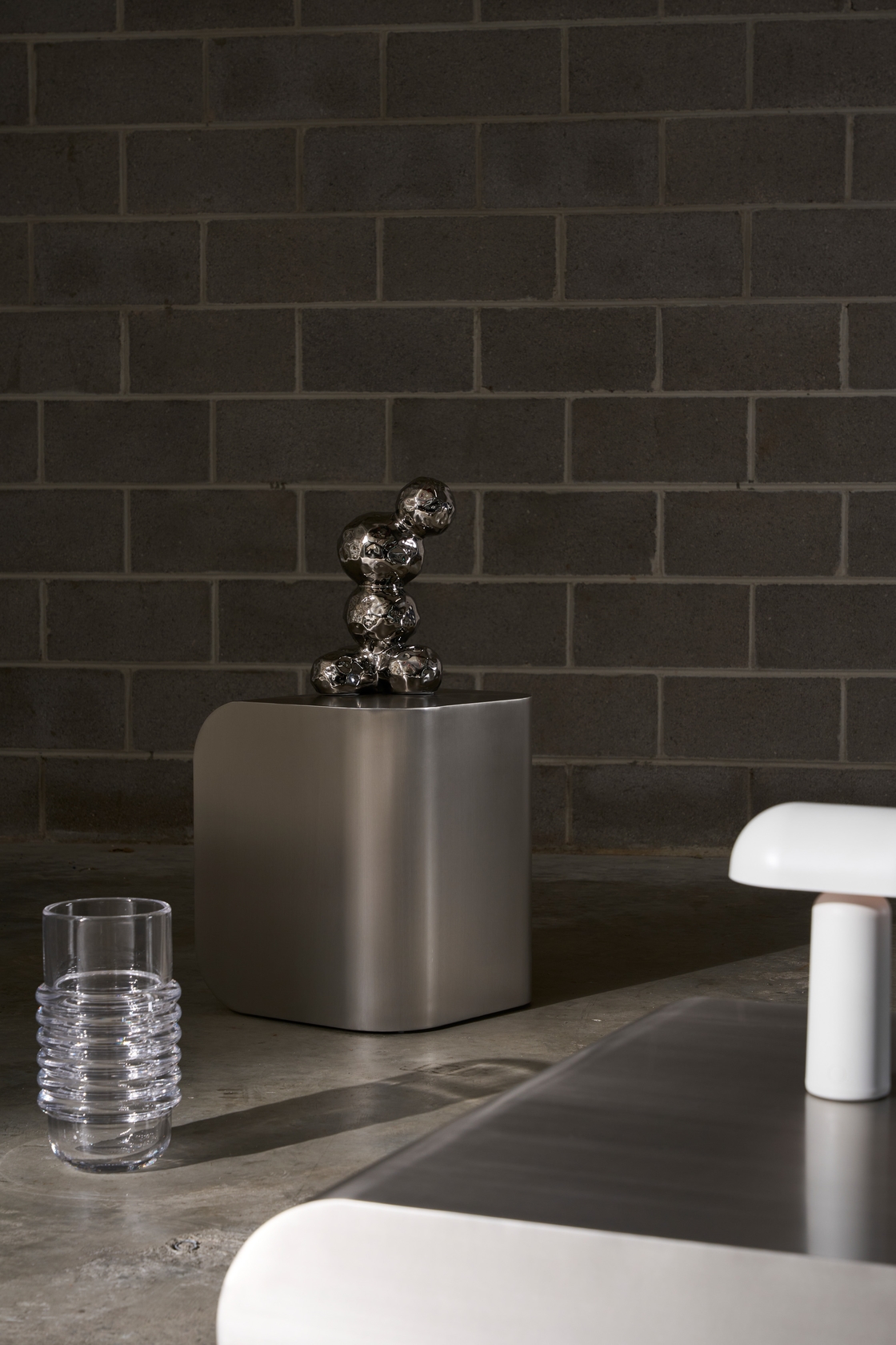 Bobby Stoneware Deco - Silver