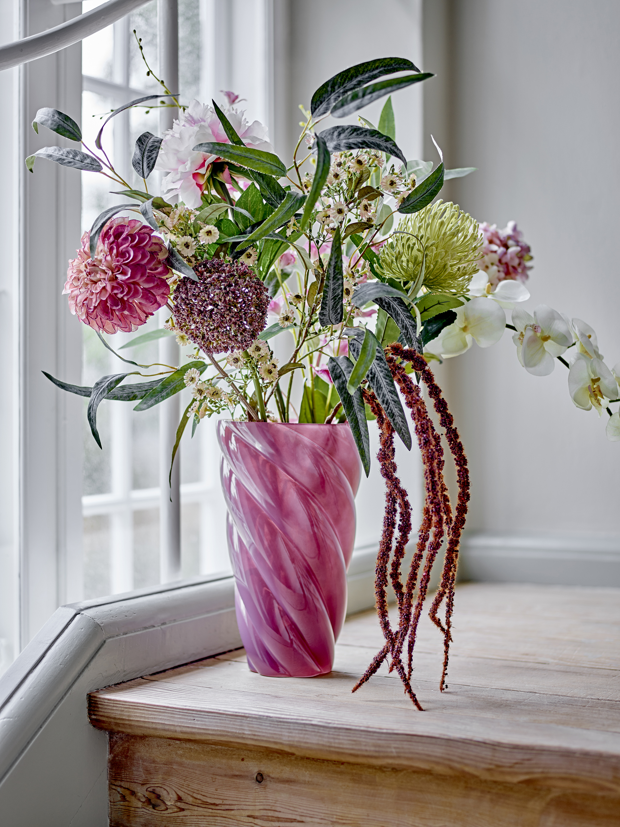 Callo Glass Vase - Rose