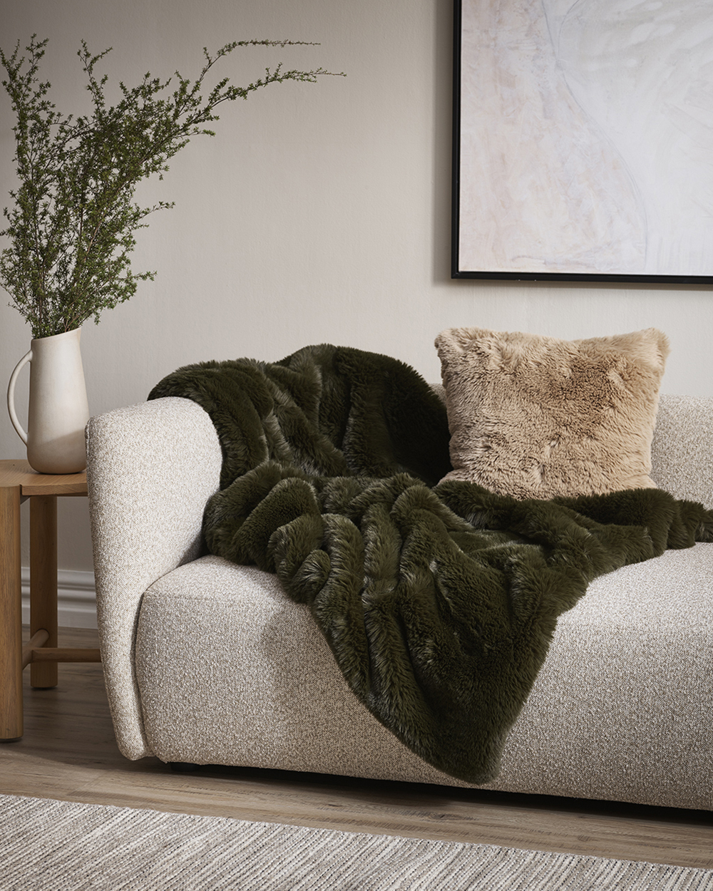 Pele Faux Fur Throw