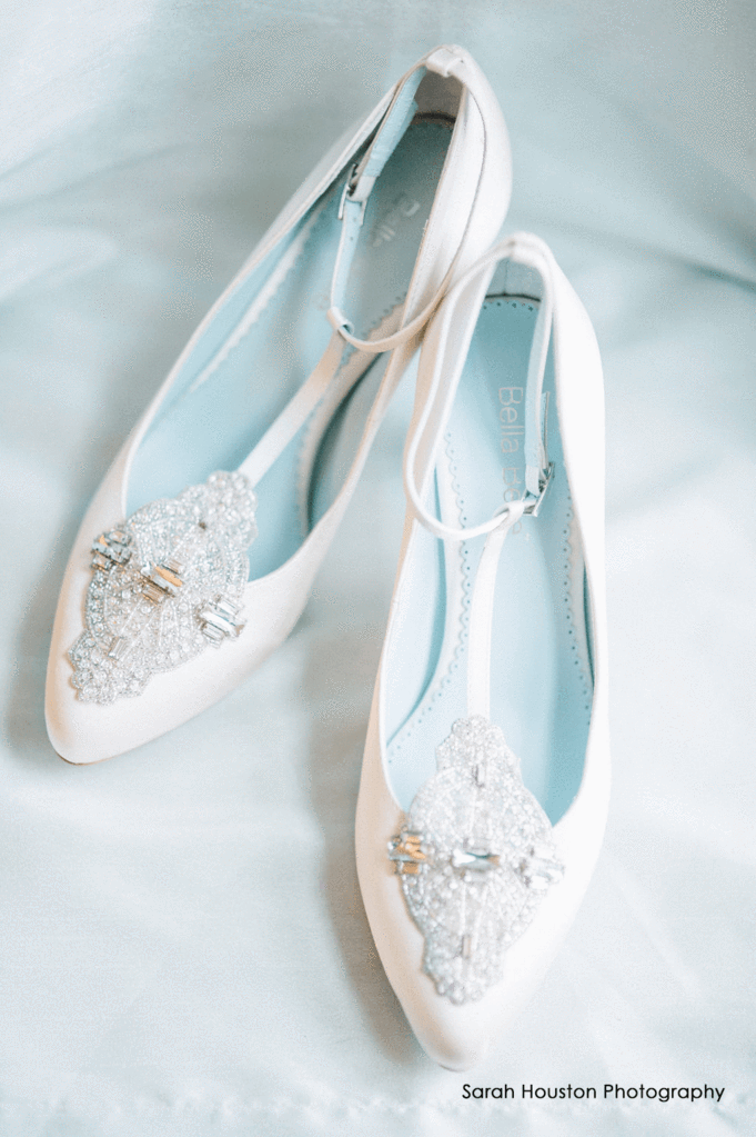 Annalise Great Gatsby Vintage White Wedding Shoe | Bella Belle Shoes