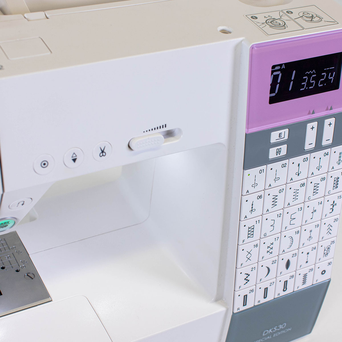 Janome DKS30 Control Panel