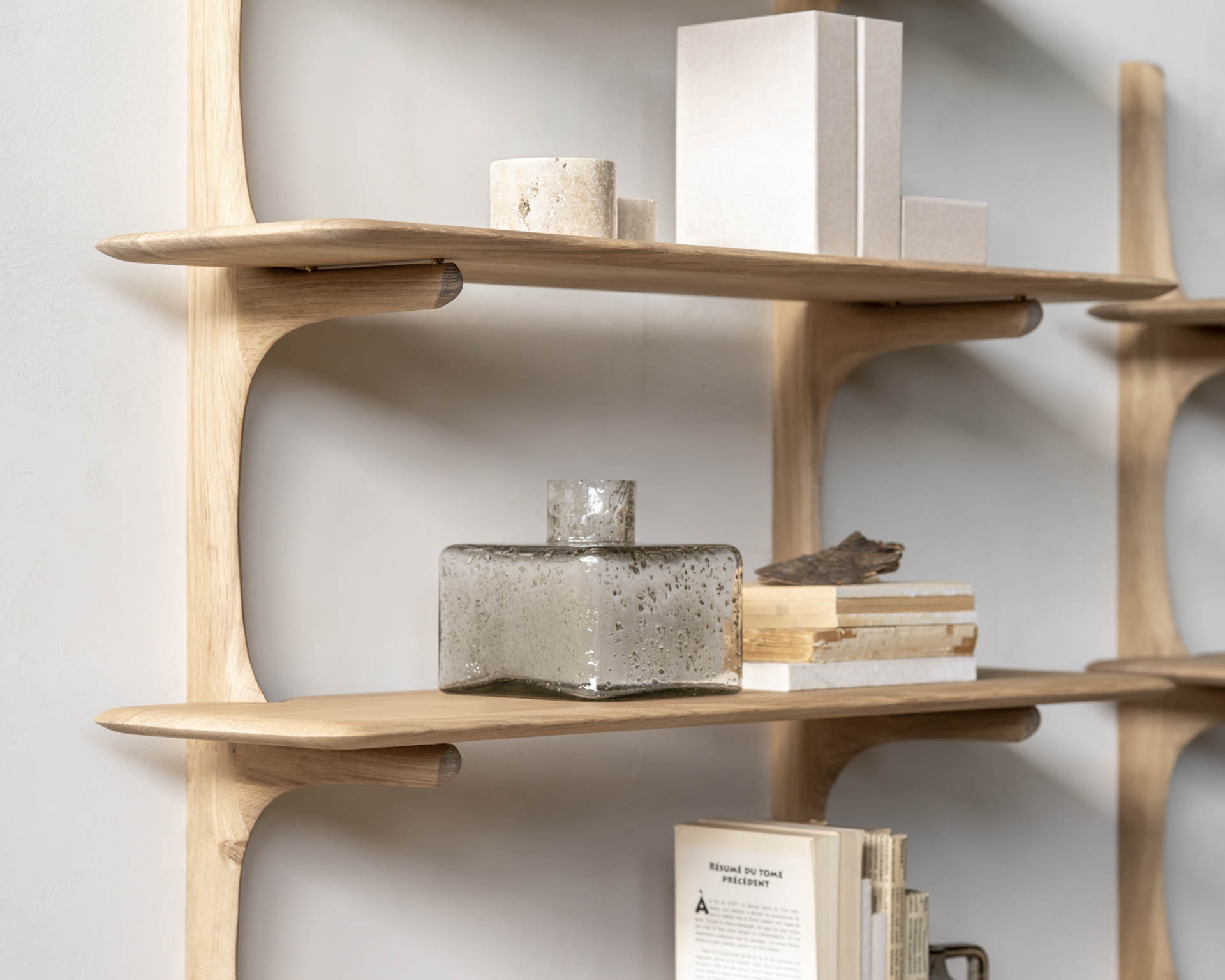 Ethnicraft Oak PI Wall Shelf