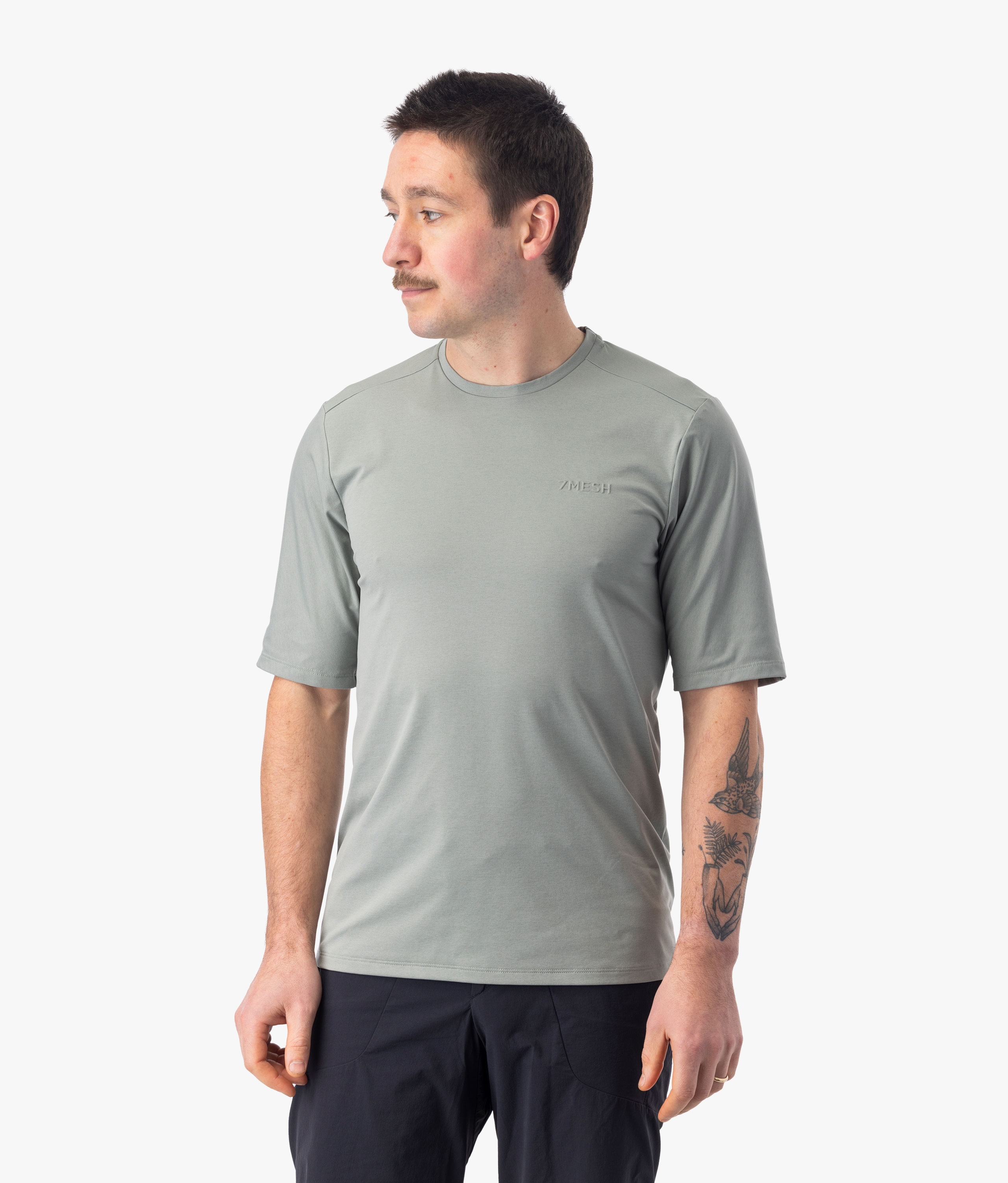 S05610 - Parkour - Adult RING SPUN Combed Cotton Crewneck T