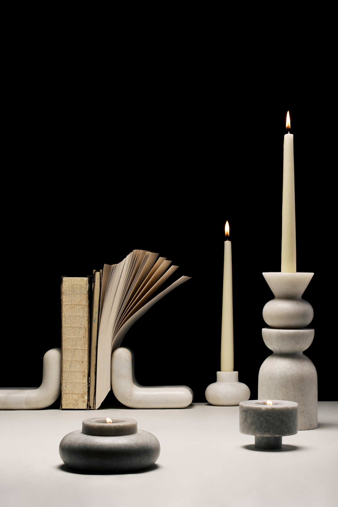 Stone Bookends