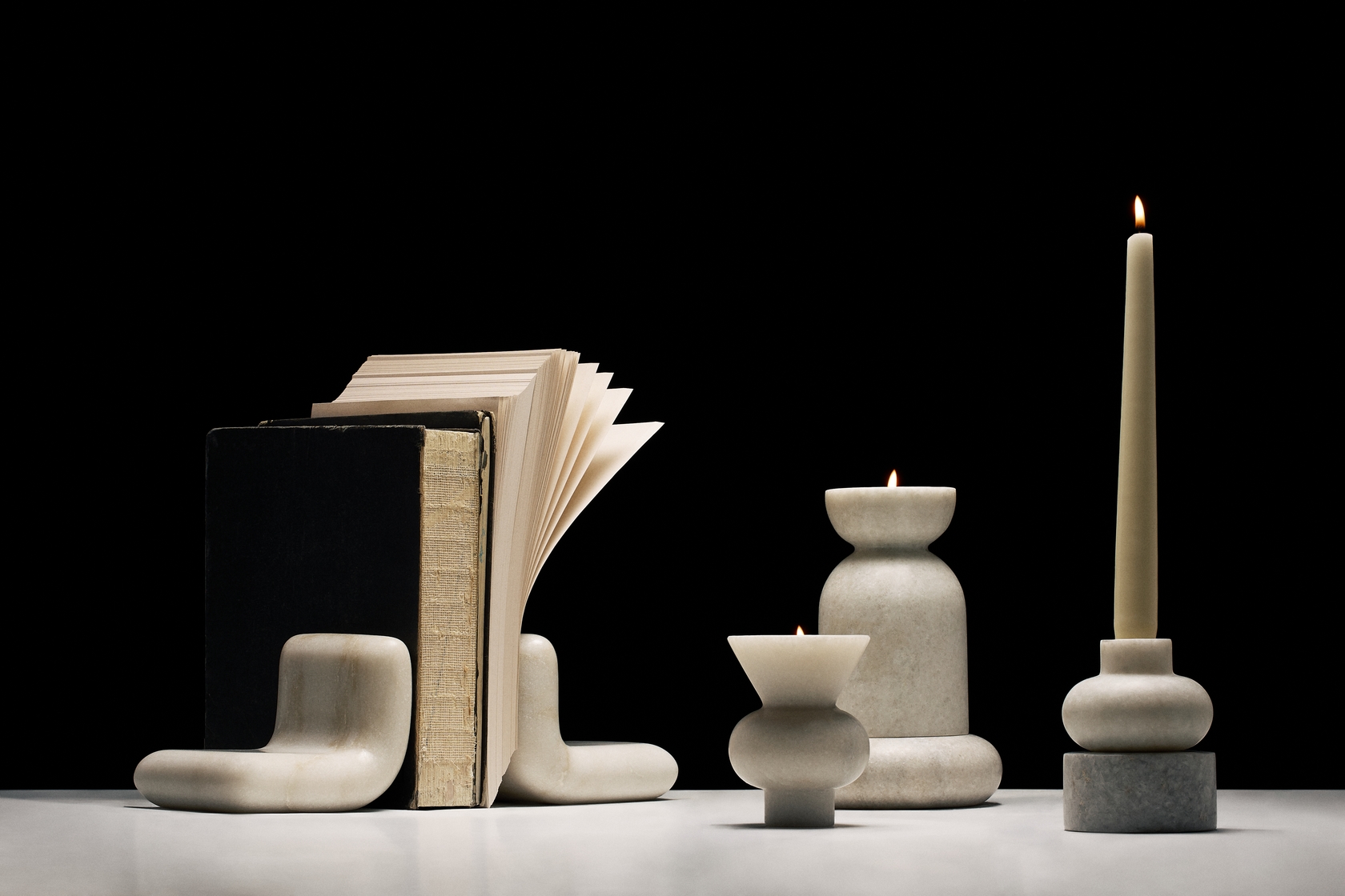Stone Bookends