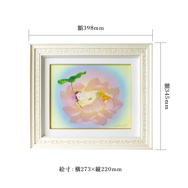 陶彩画_花音作品_ゆりかご_サイズ