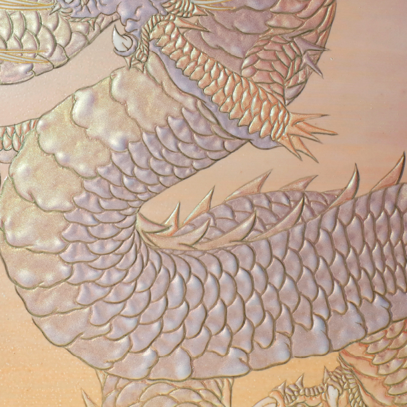 陶彩画 「虹龍～希望の地へ～」 – 草場一壽工房 Museum Shop