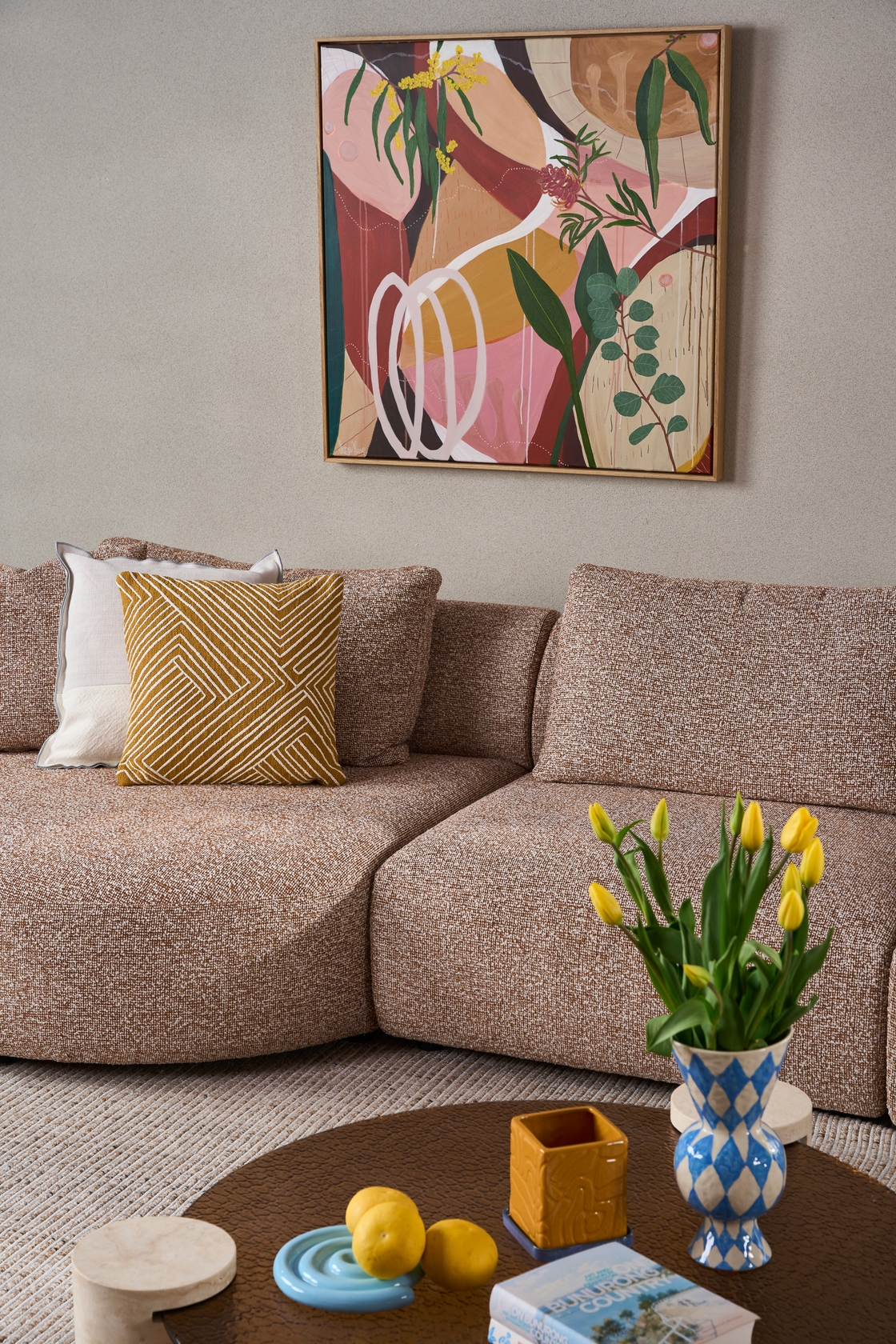 Luca 3 Seater Sofa with Curved Chaise