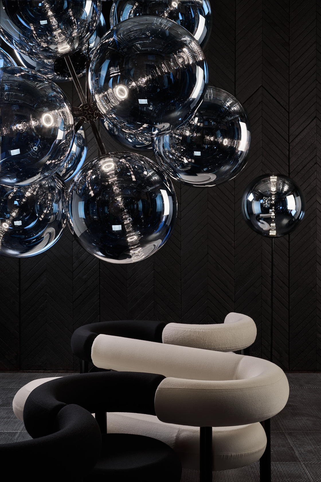 Globe Burst Chandelier
