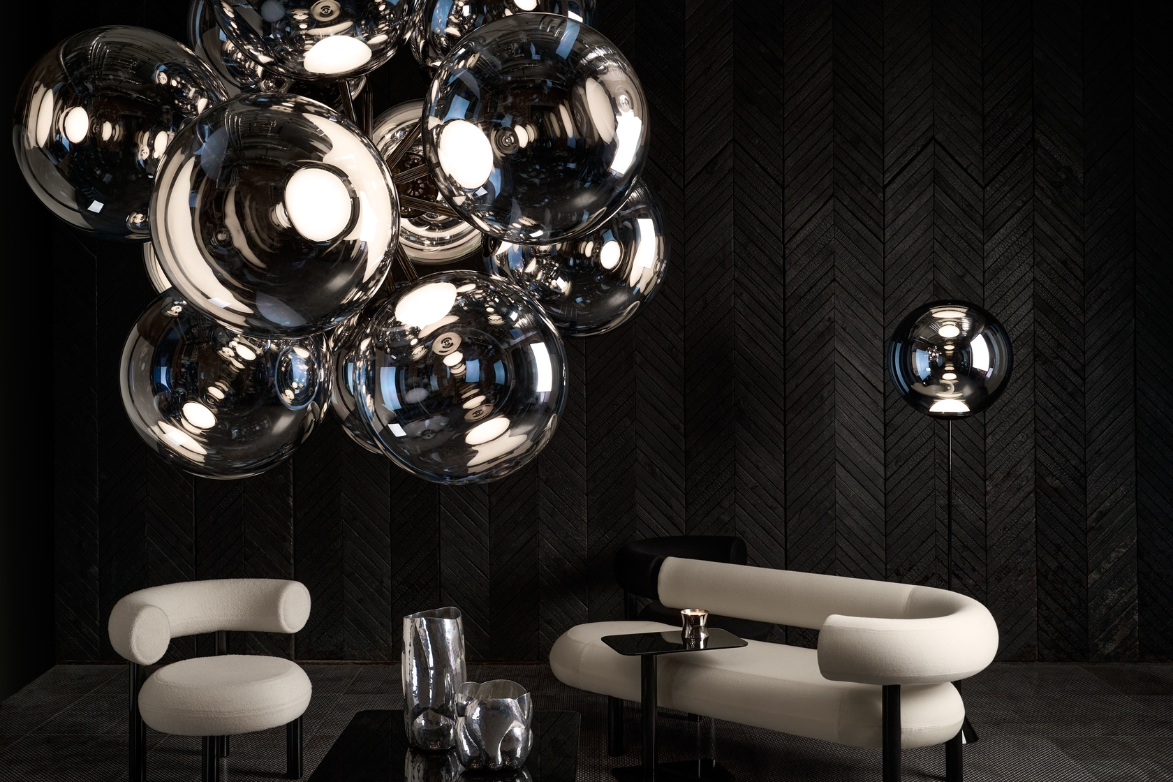 Globe Burst Chandelier