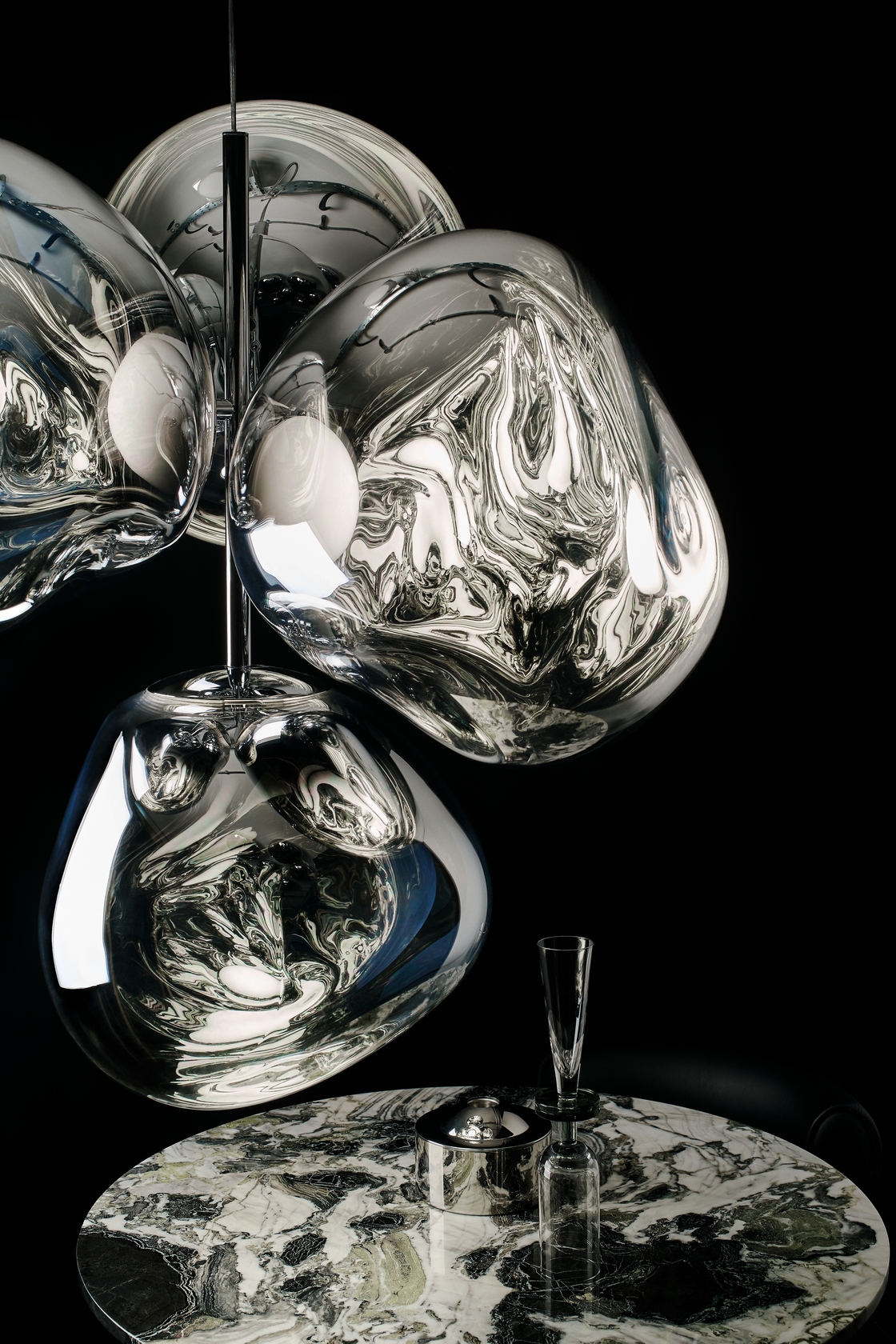 Melt Small Chandelier