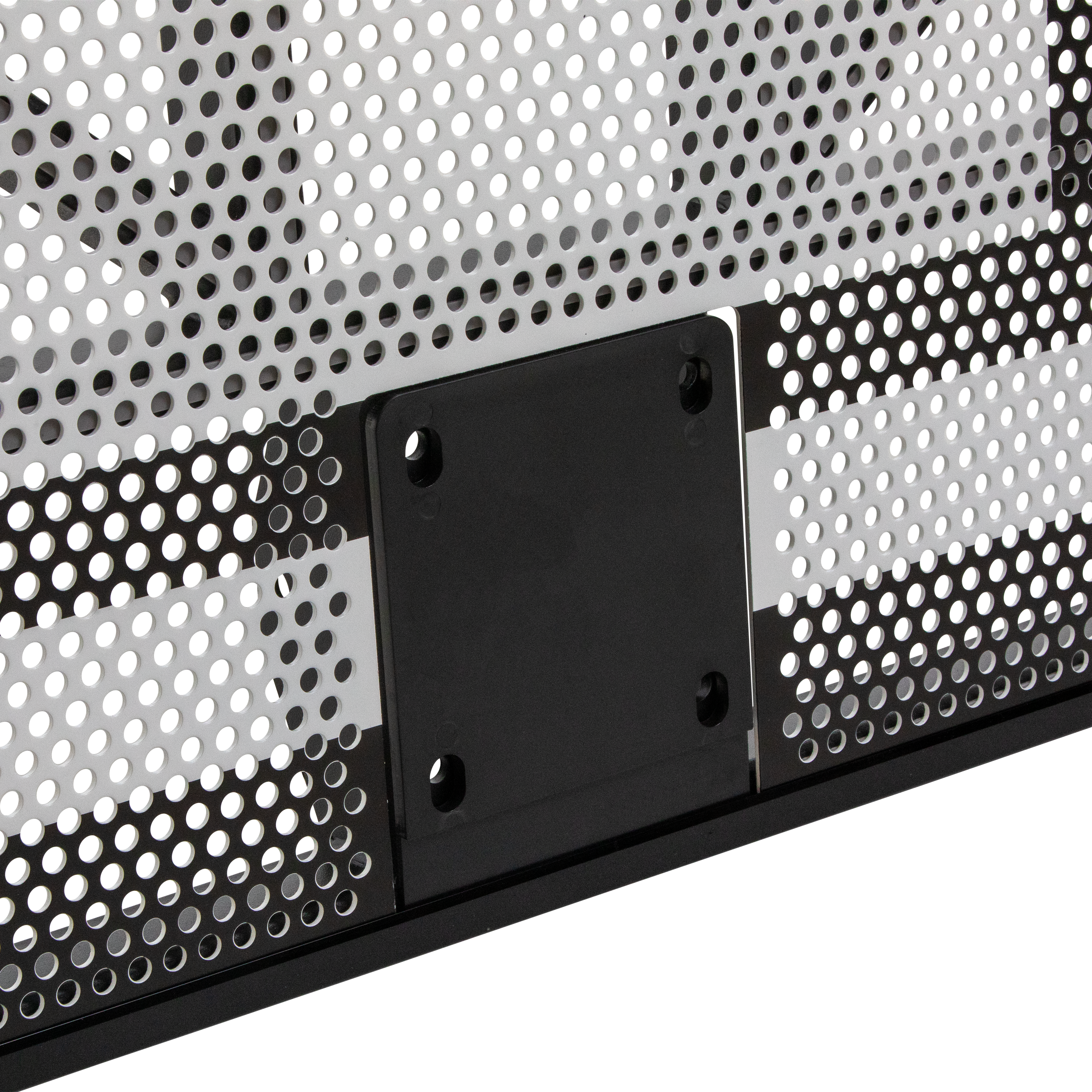 perforated steel basketball backboard
