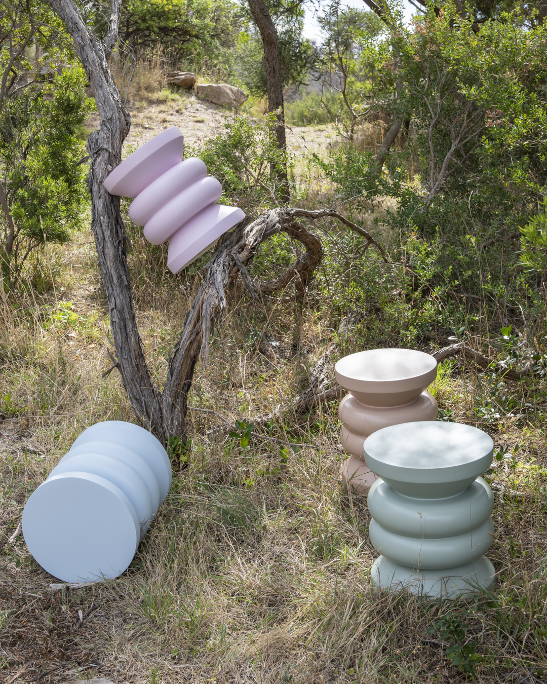 Hourglass Stool