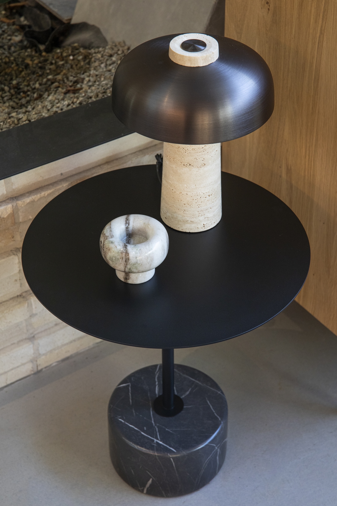 Slate Side Table