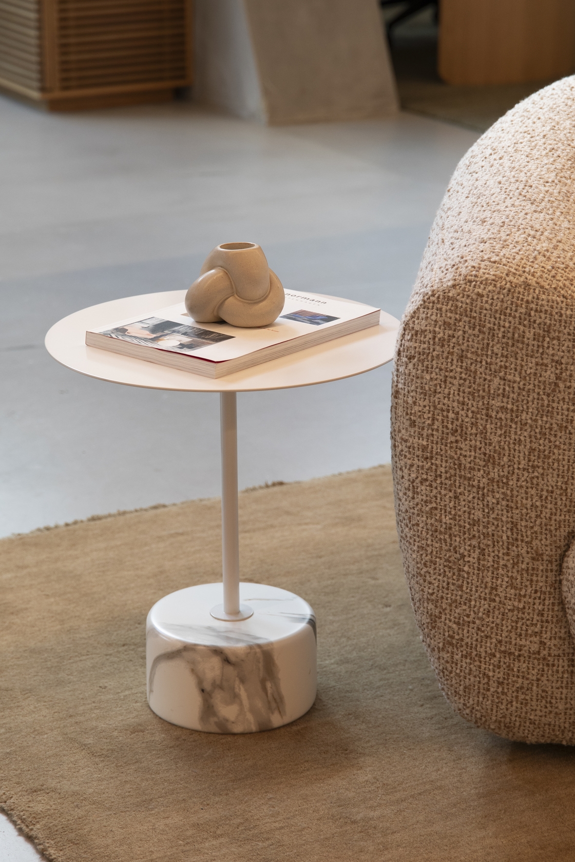 Slate Side Table