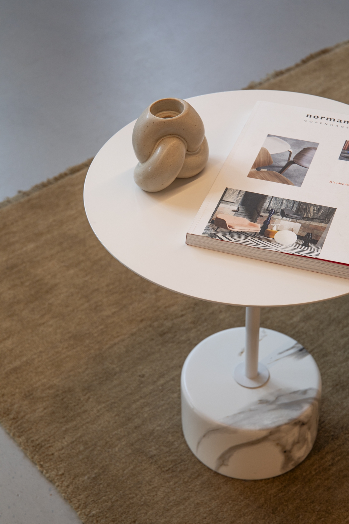 Slate Side Table