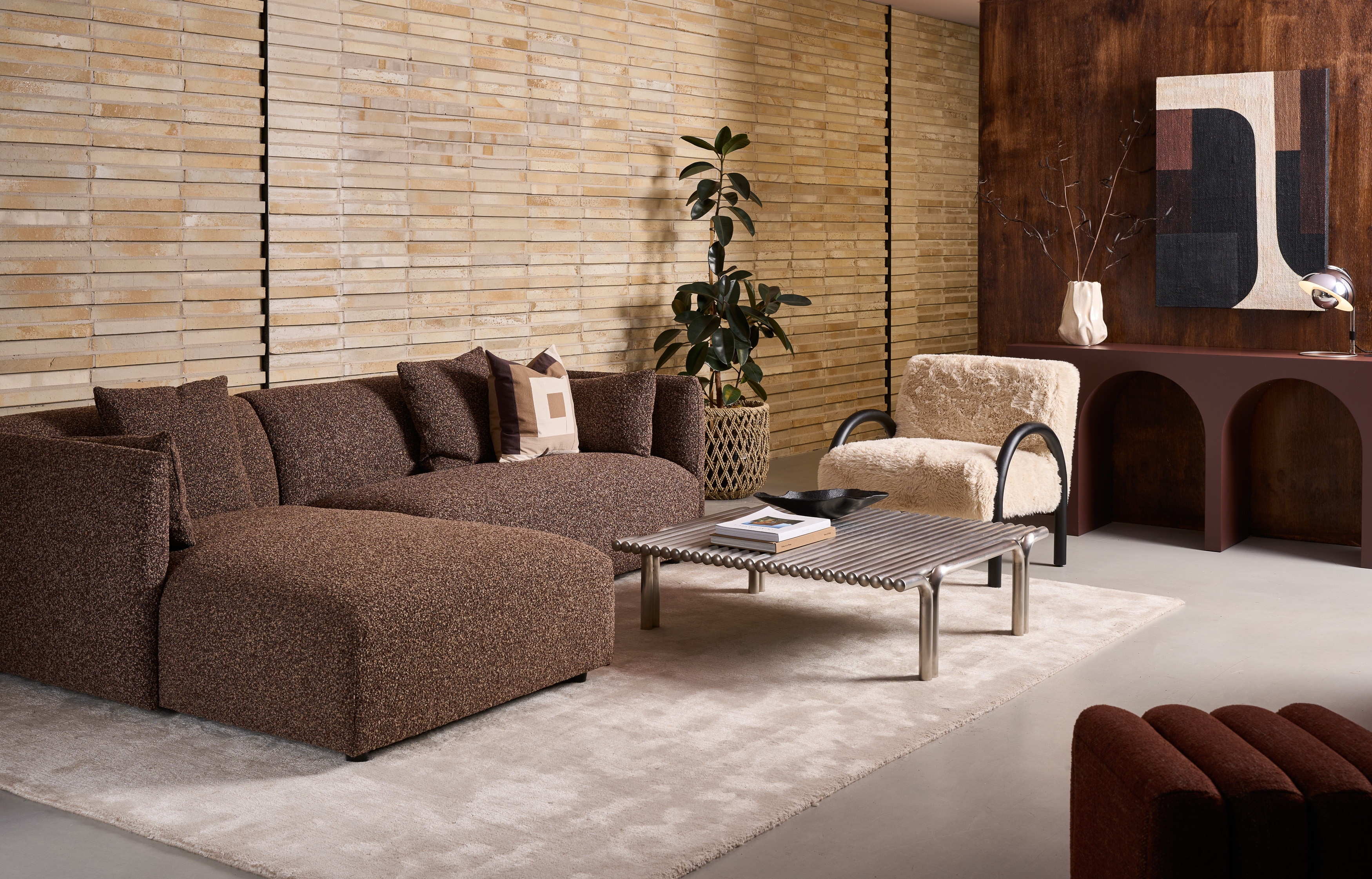 Tubi Square Coffee Table