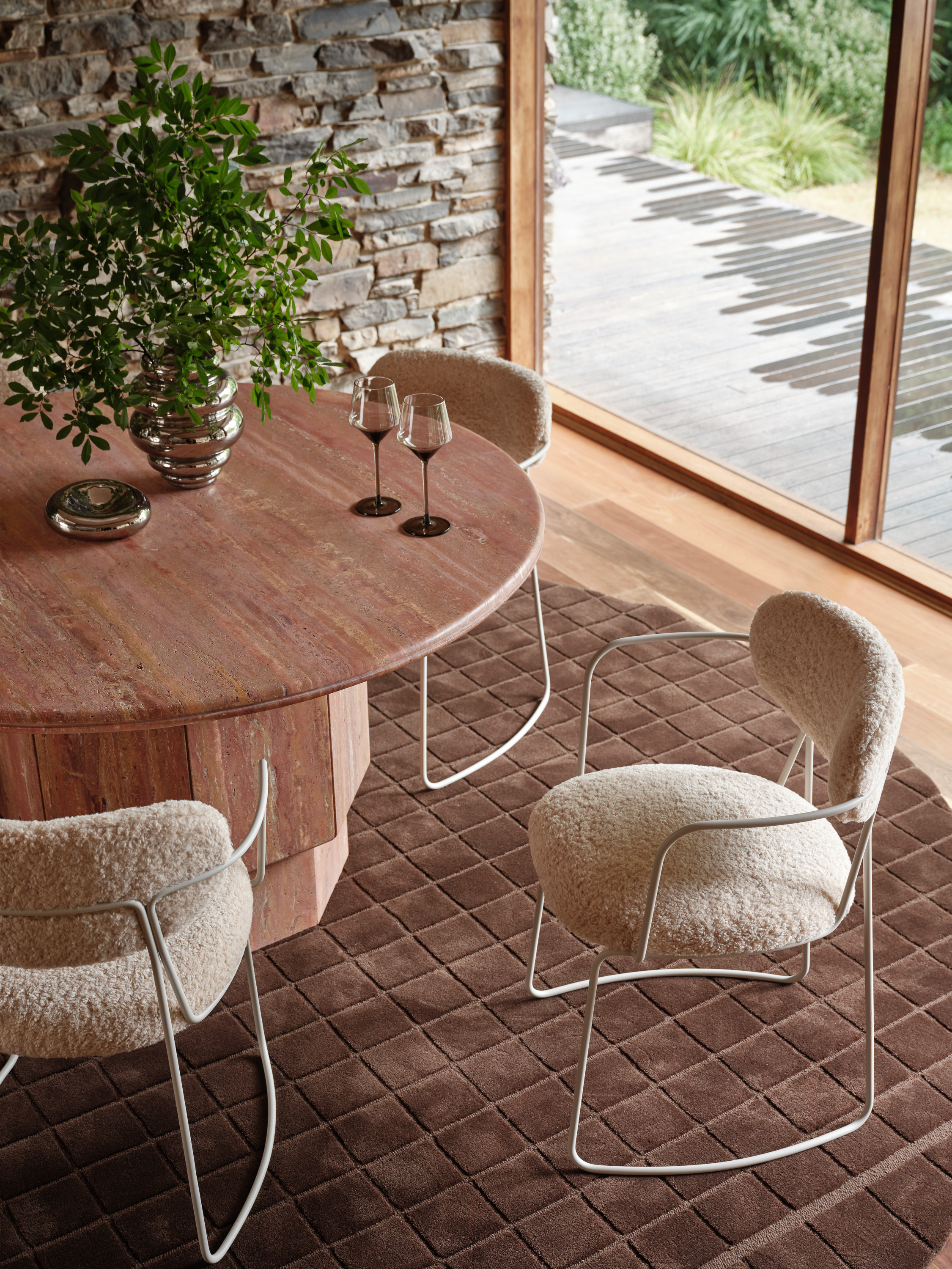 Invisible Bricks 4 Rug