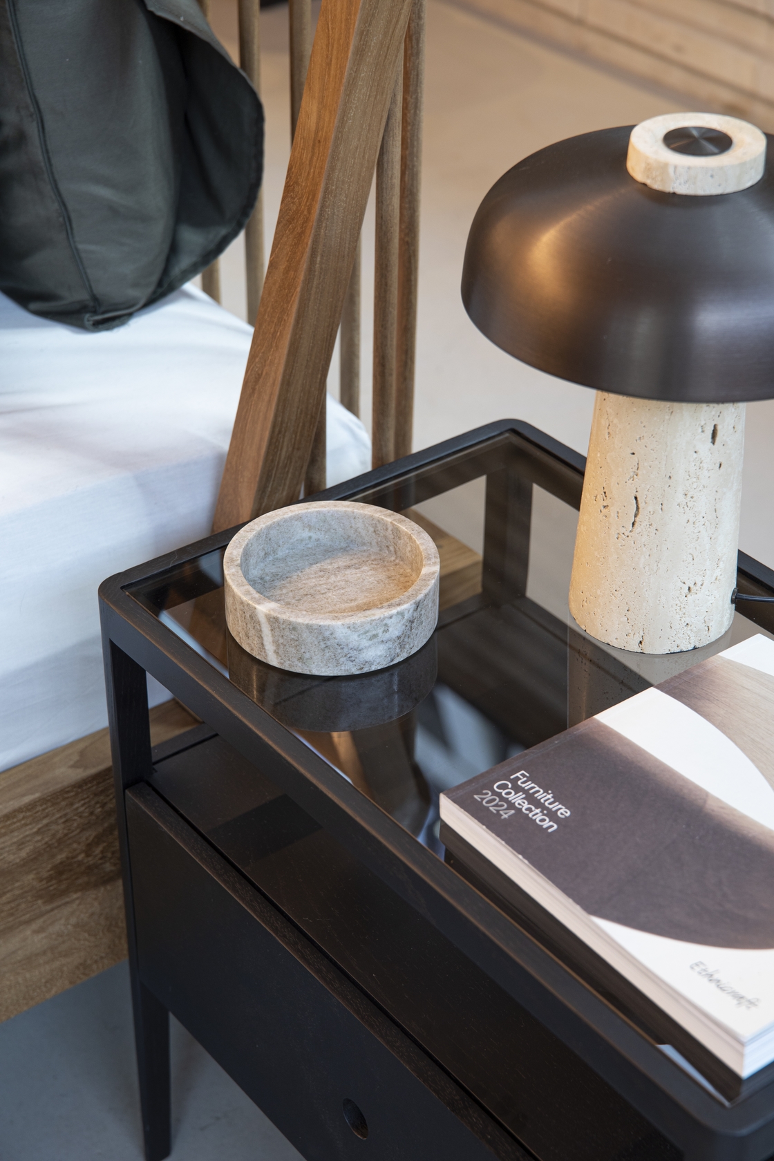 Ivette Small Marble Tray - Nature