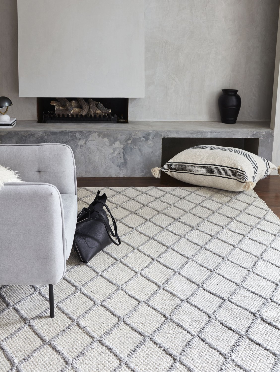 Cesar Rug - Cement - 300x400cm - Floor Stock