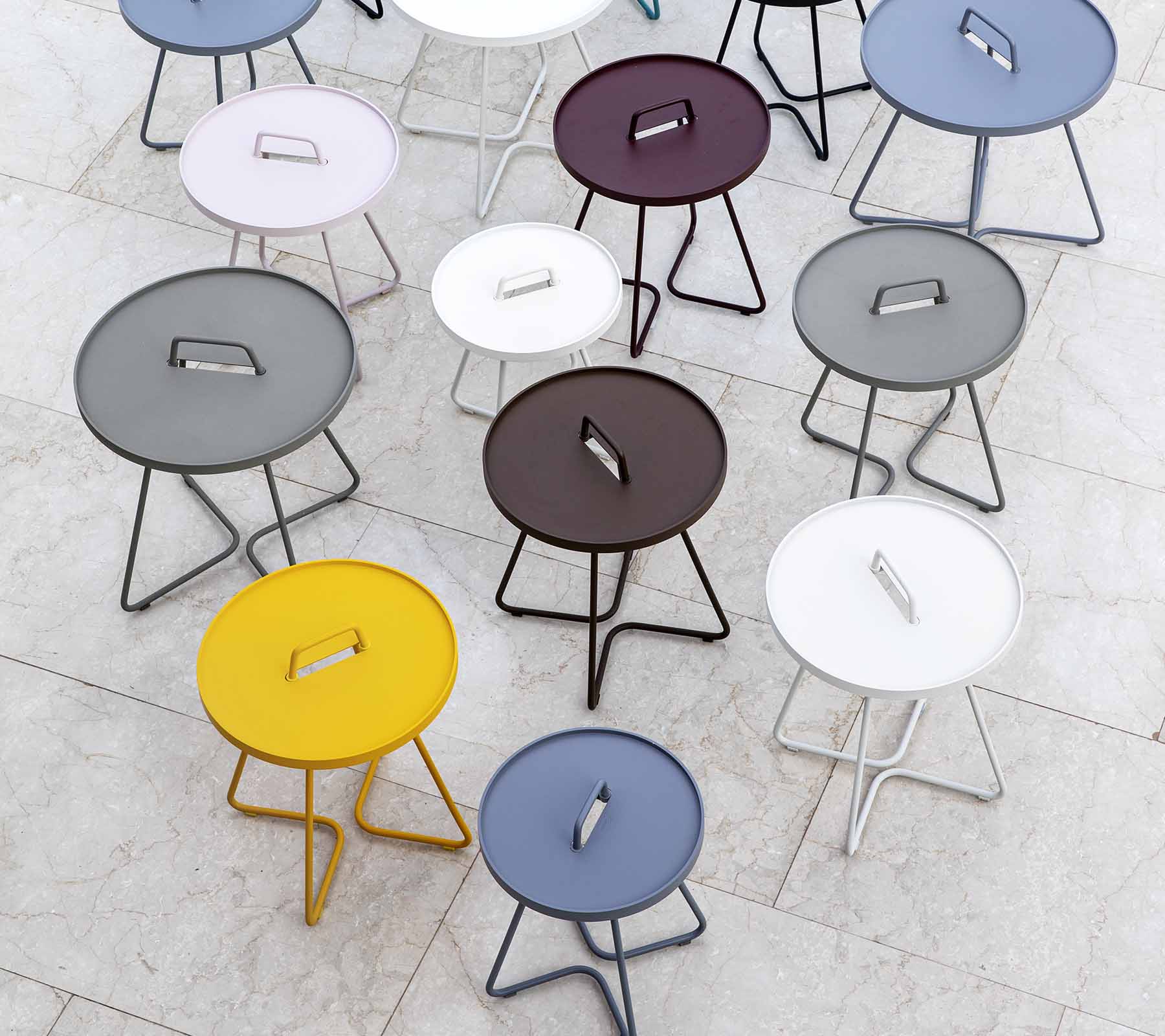 On The Move Side Table - Small - Olive Green - Floor Stock