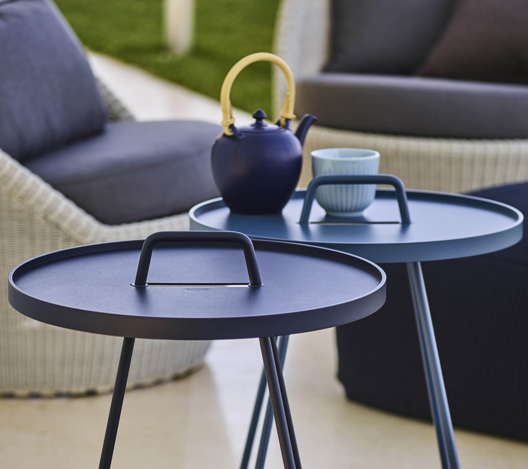 On The Move Side Table - Small - Olive Green - Floor Stock