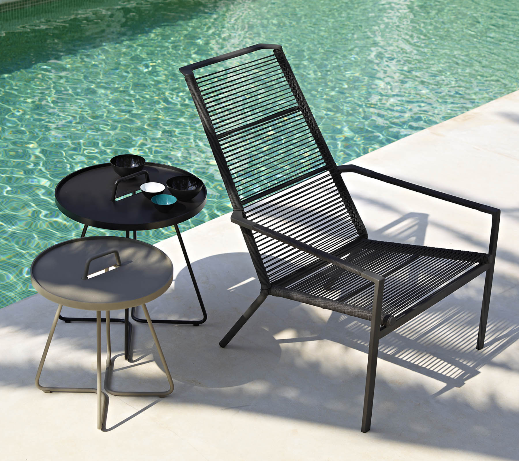 On The Move Side Table - Small - Olive Green - Floor Stock