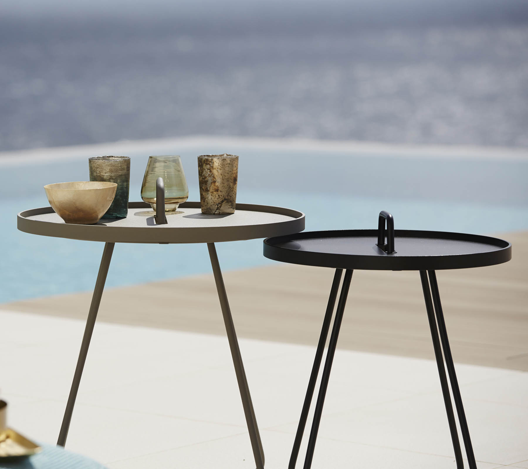 On The Move Side Table - Small - Olive Green - Floor Stock