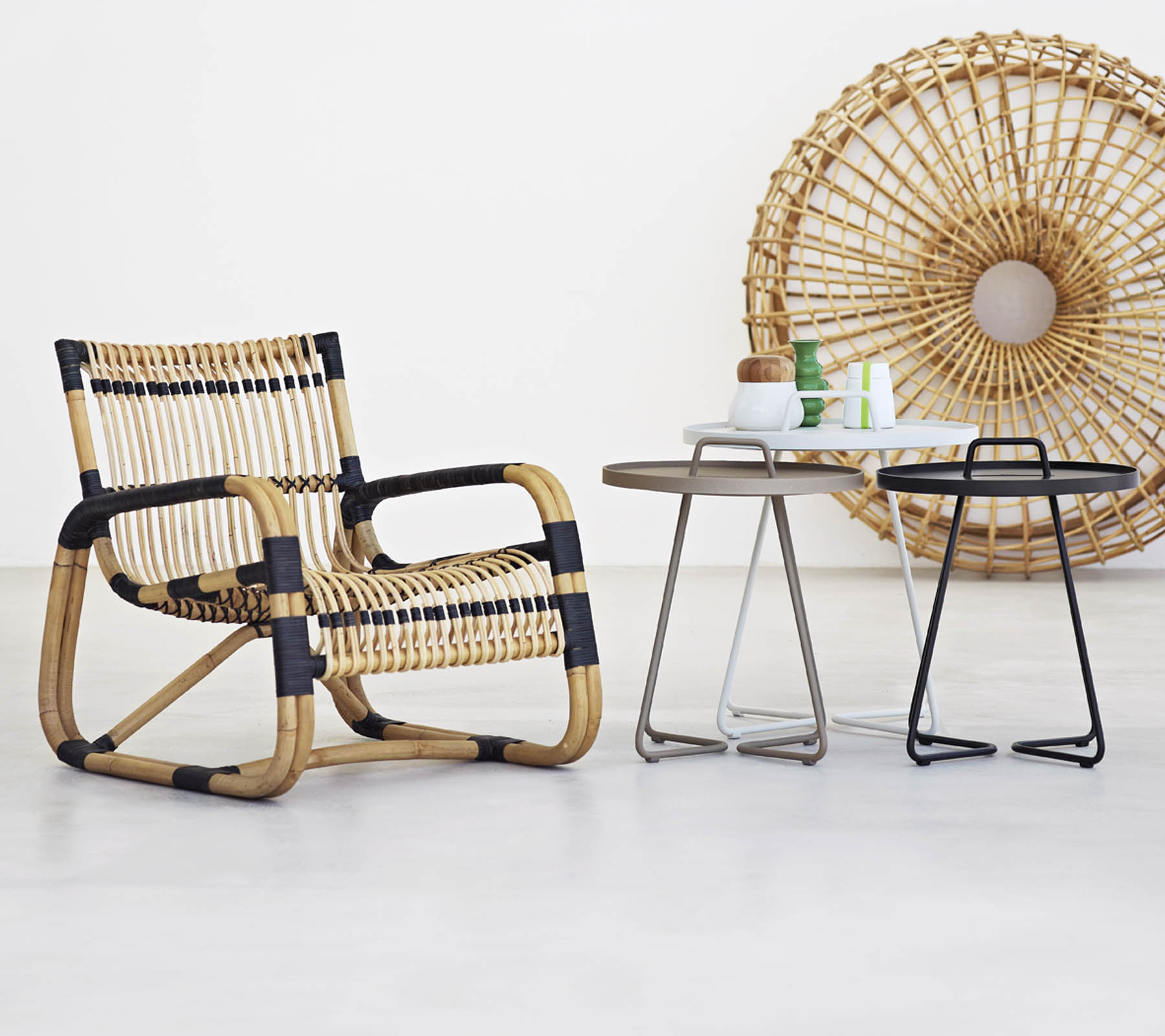 On The Move Side Table - Small - Olive Green - Floor Stock