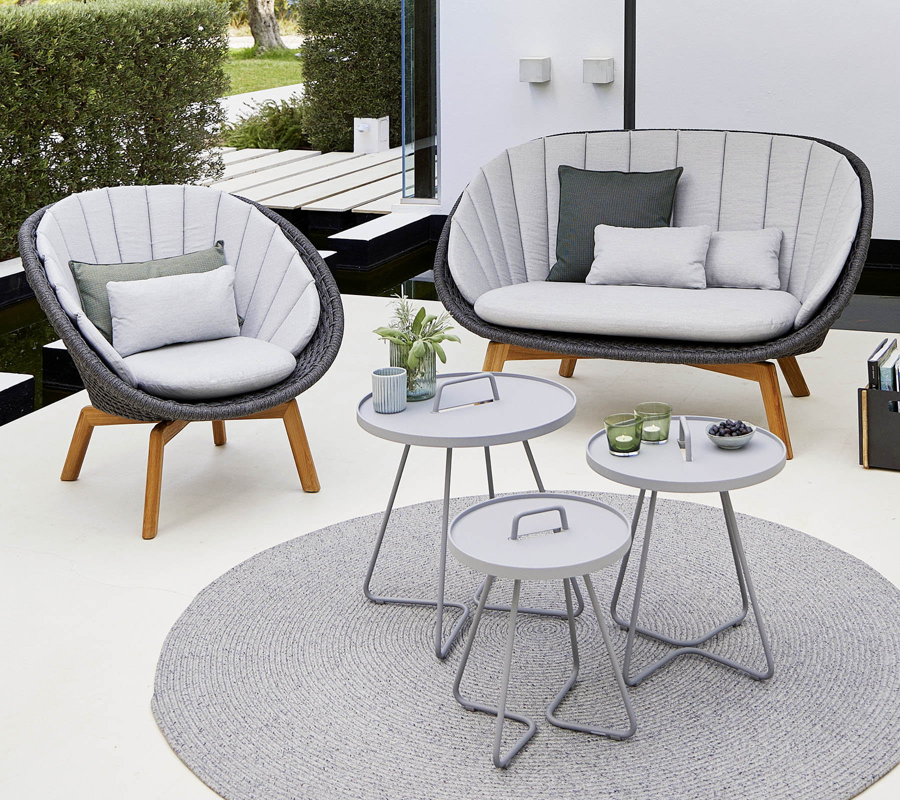 On The Move Side Table - Small - Olive Green - Floor Stock