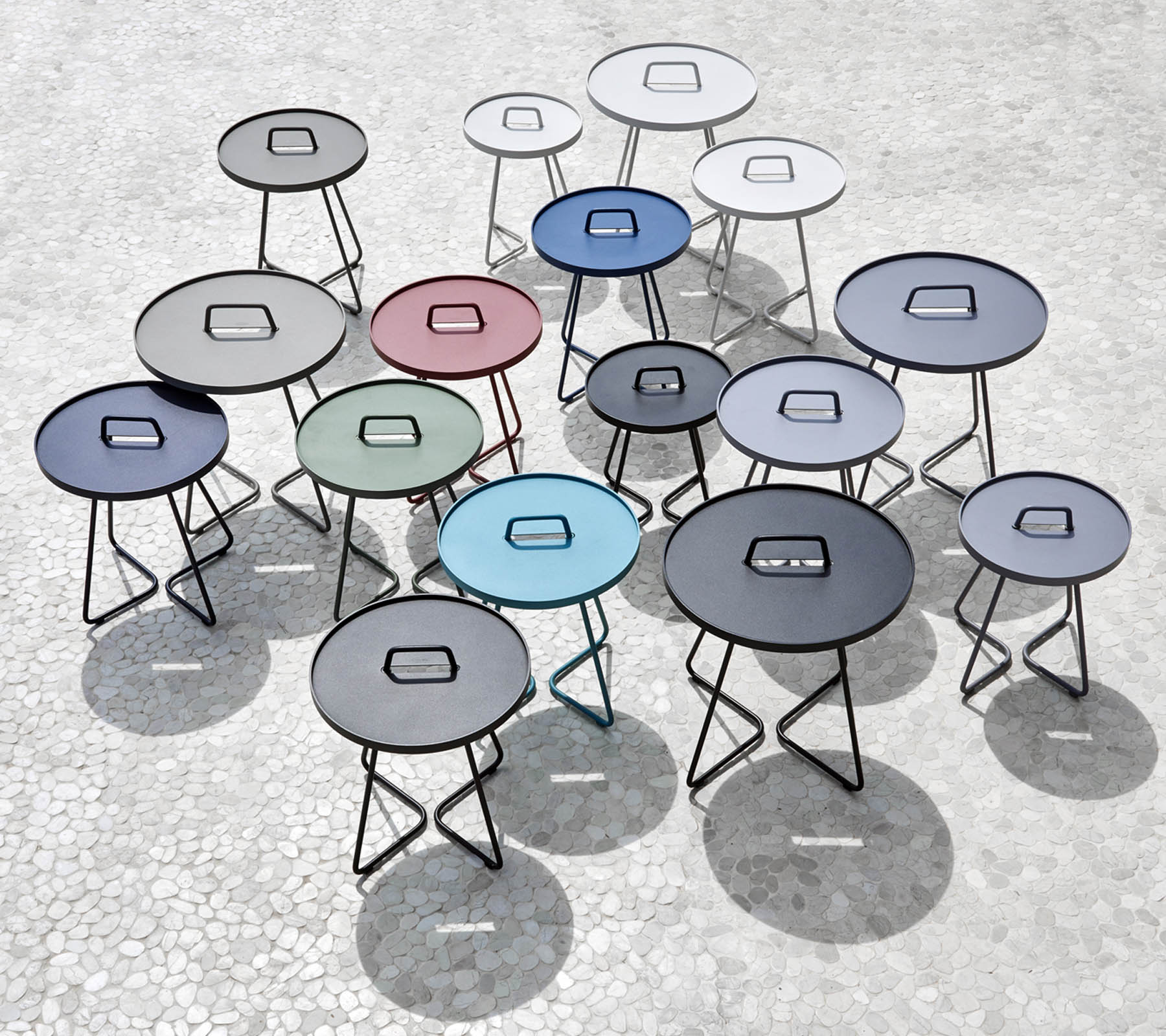 On The Move Side Table - Small - Olive Green - Floor Stock