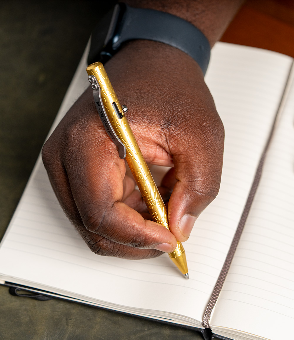 Brass MaxMadCo Bolt Action Pen - GEN 2