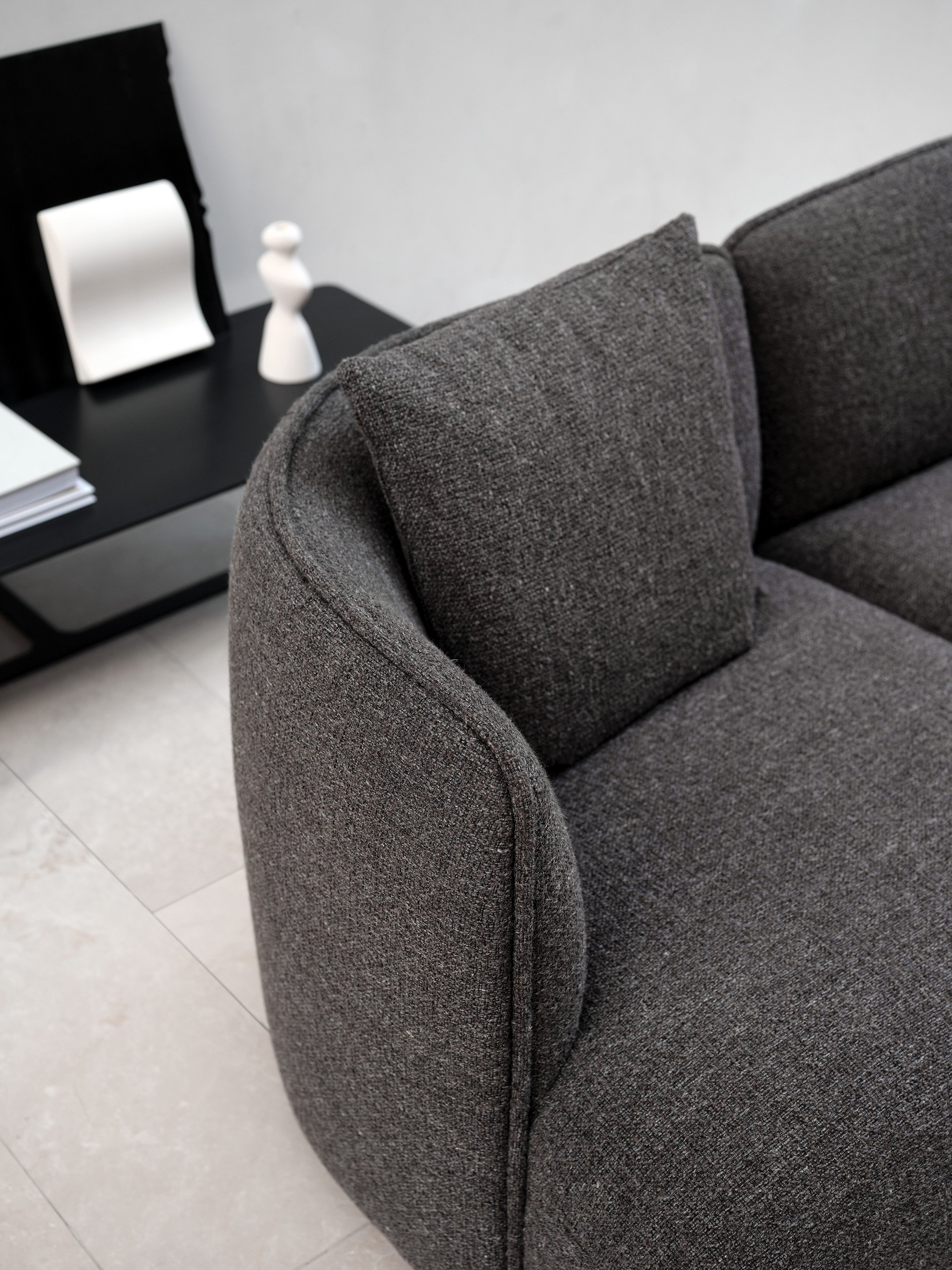 Panorama 3 Seater Sofa - Light Grey-Monta 04 - Floor Stock