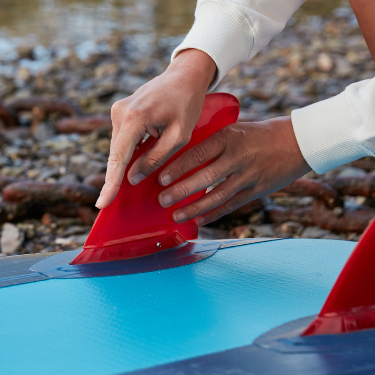 Red fin paddle board deals