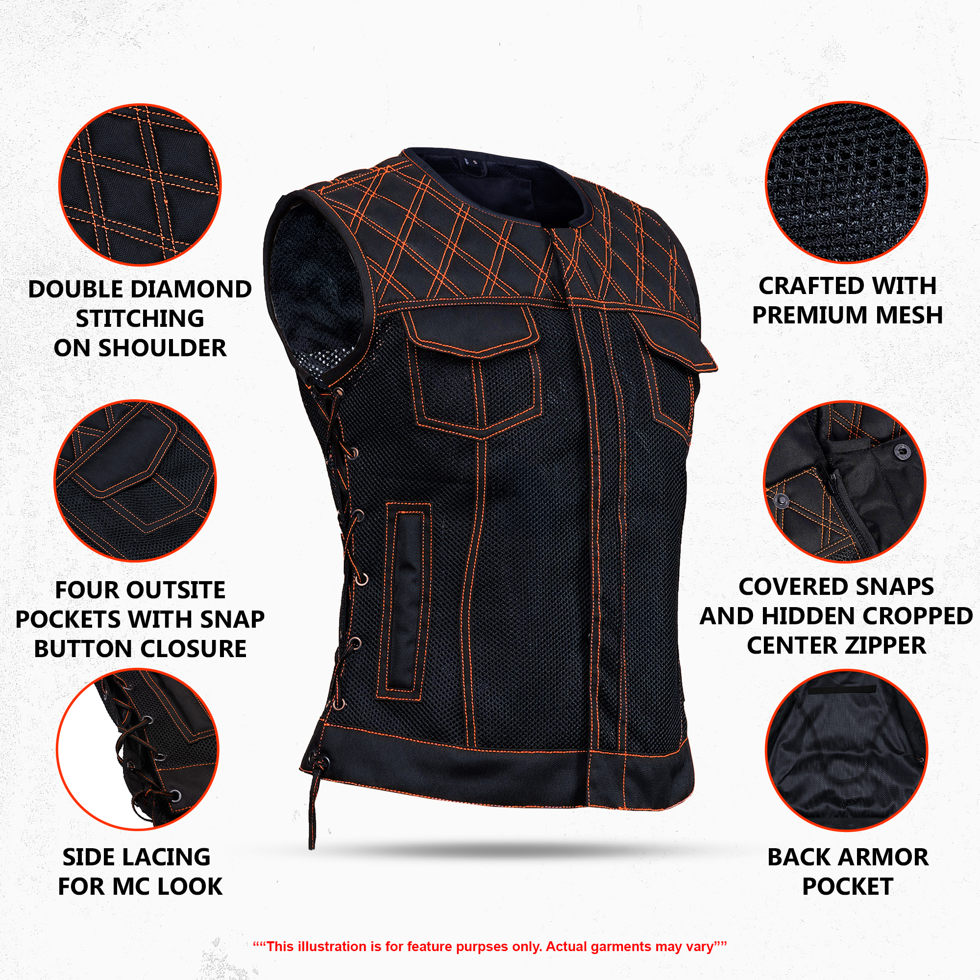 sunflare-women-s-mesh-vest-product-detail-image