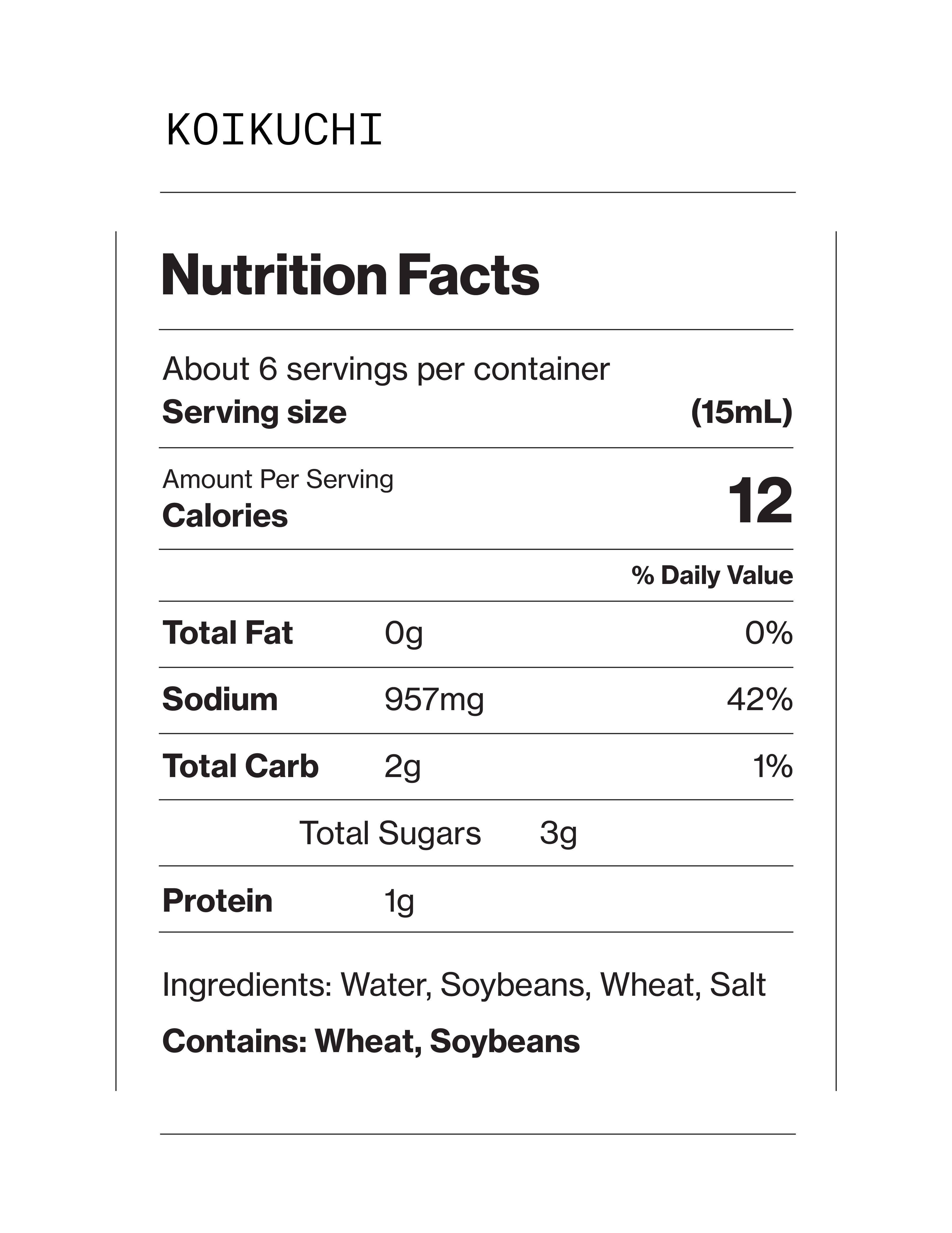 Soy Sauce Gradient Tasting Palette – Cabi