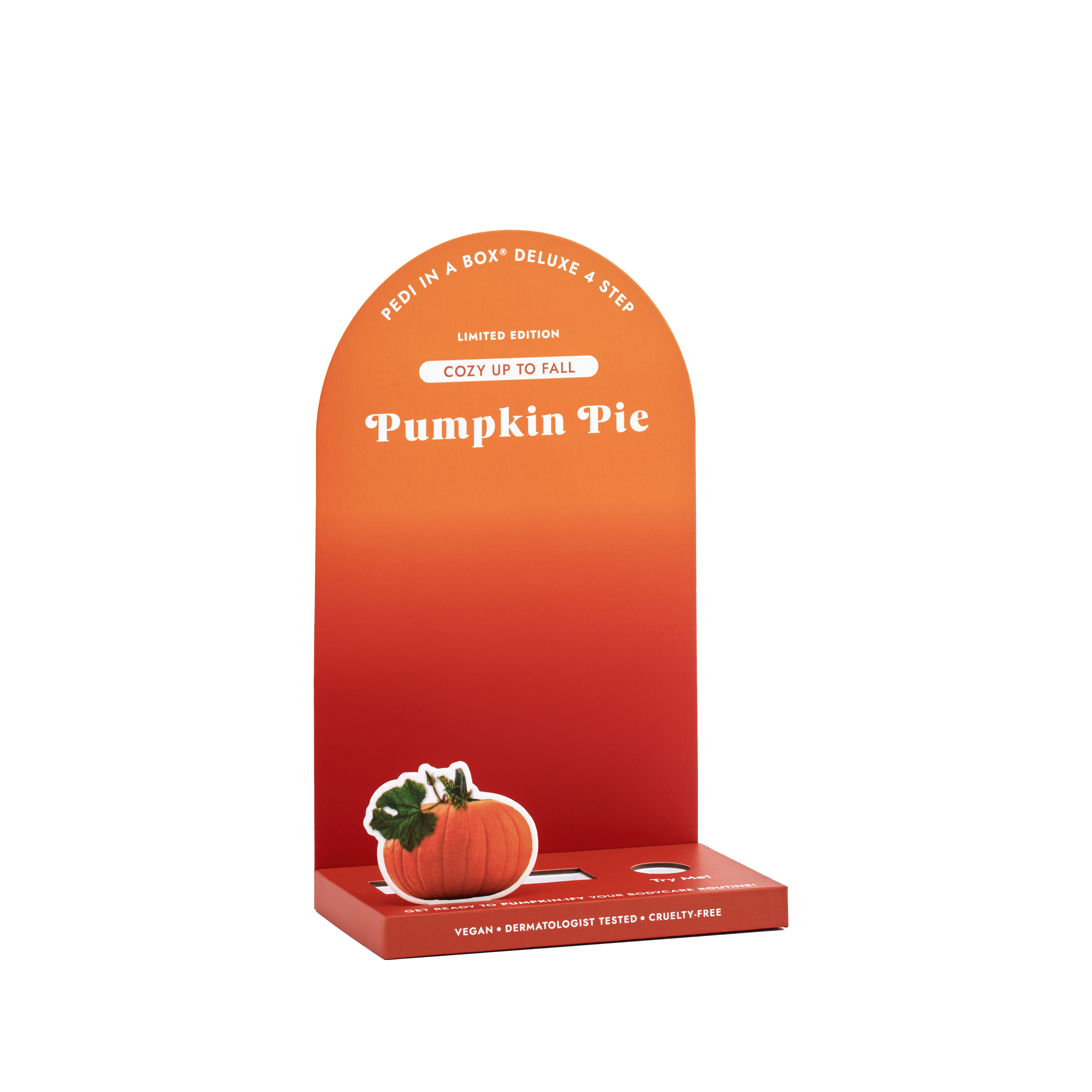 Pumpkin Pie Shelf Talker Stand