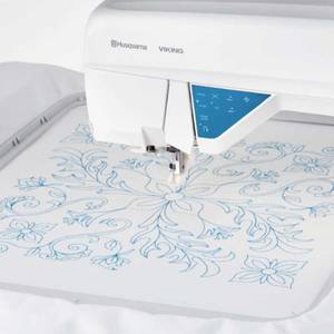 Sapphire 85 - Large embroidery area