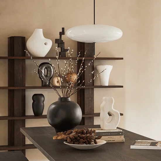 Stor Ceramic Vase - Black