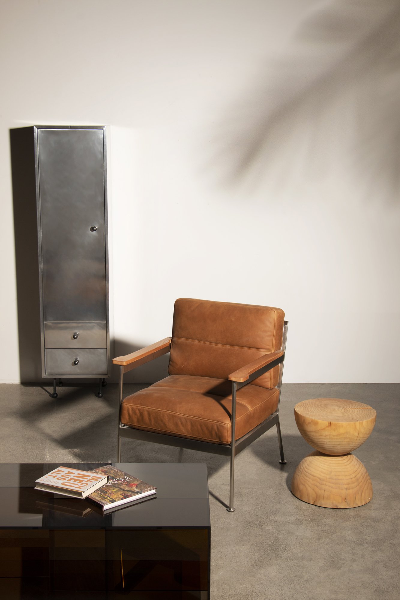 In The Flesh Side Table 1 - Black - Floor Stock