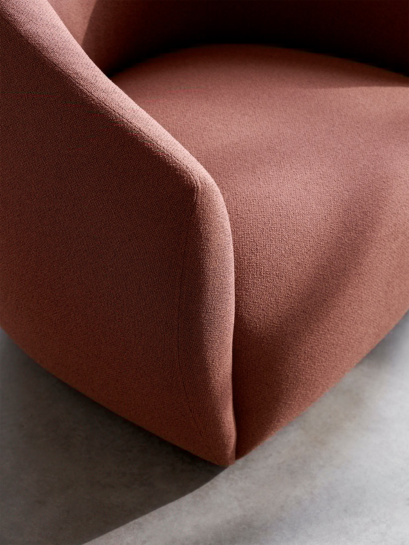 Lobby Lounge Chair - Brown-Silenzio 04 - Floor Stock