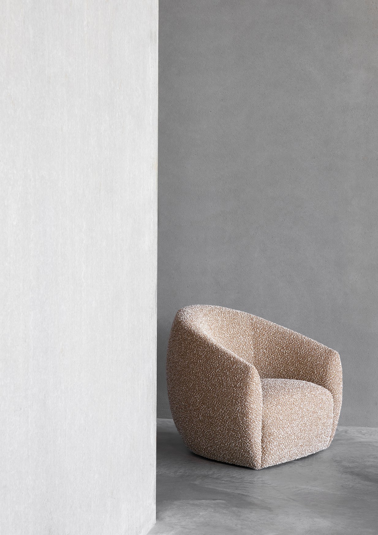 Lobby Lounge Chair - Brown-Silenzio 04 - Floor Stock